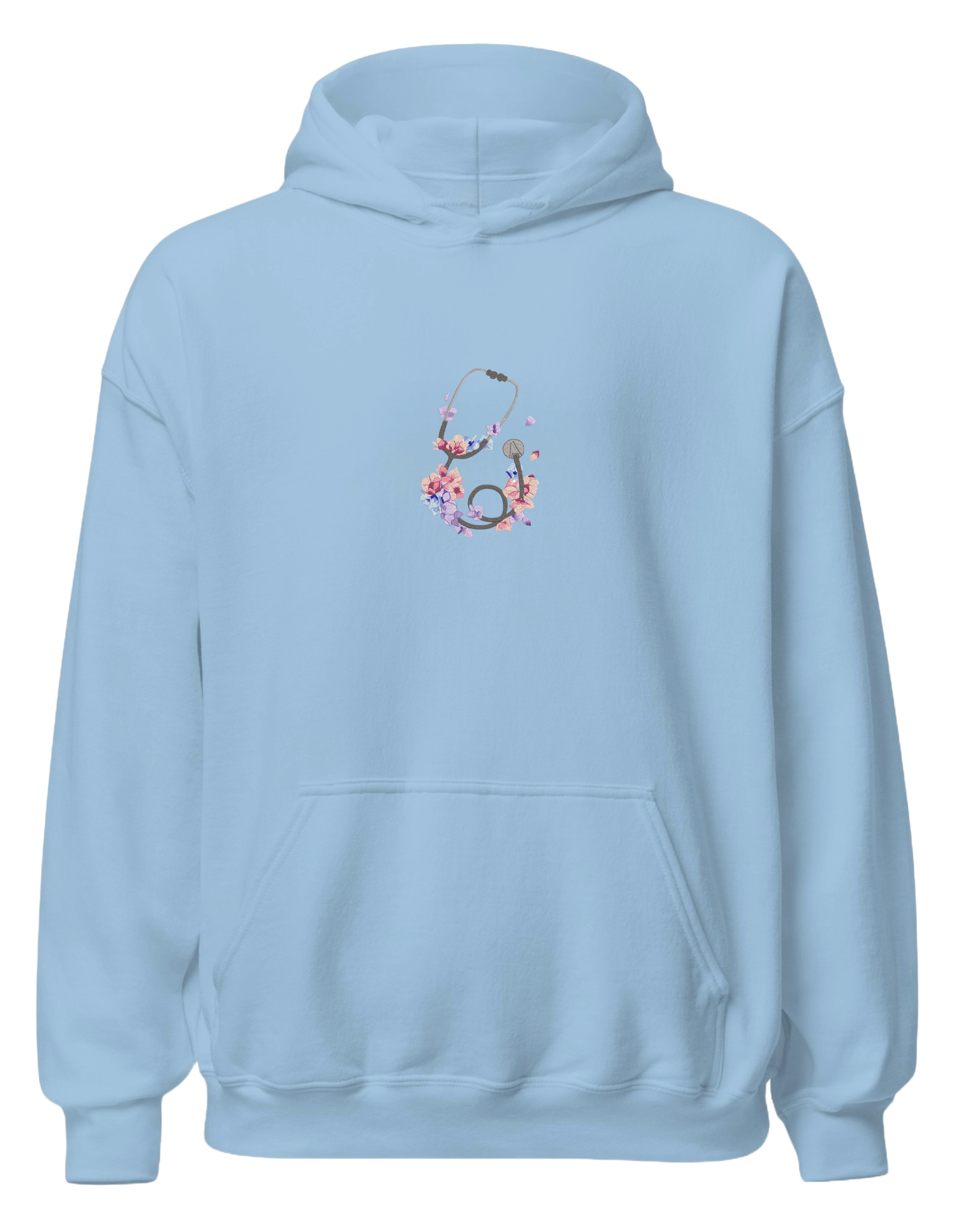 Stetoscop floral hoodie - Thread Muse