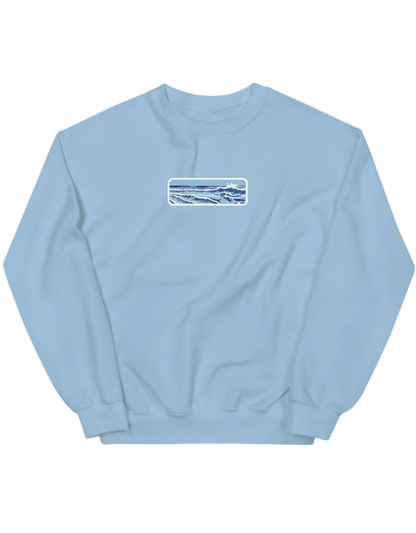 Japanese ocean waves sweatshirt Picturi - Thread Muse