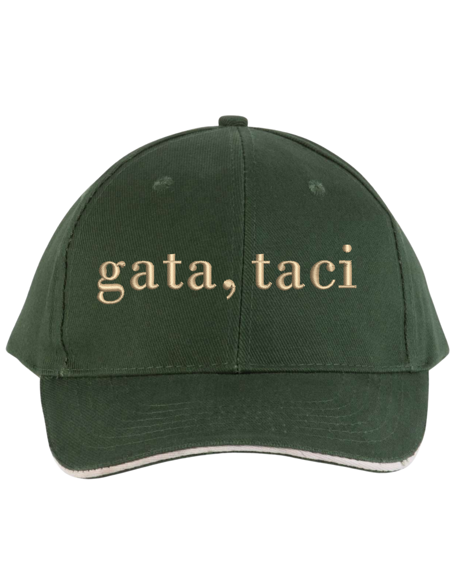 Sapca unisex Gata, taci brodata - Thread Muse