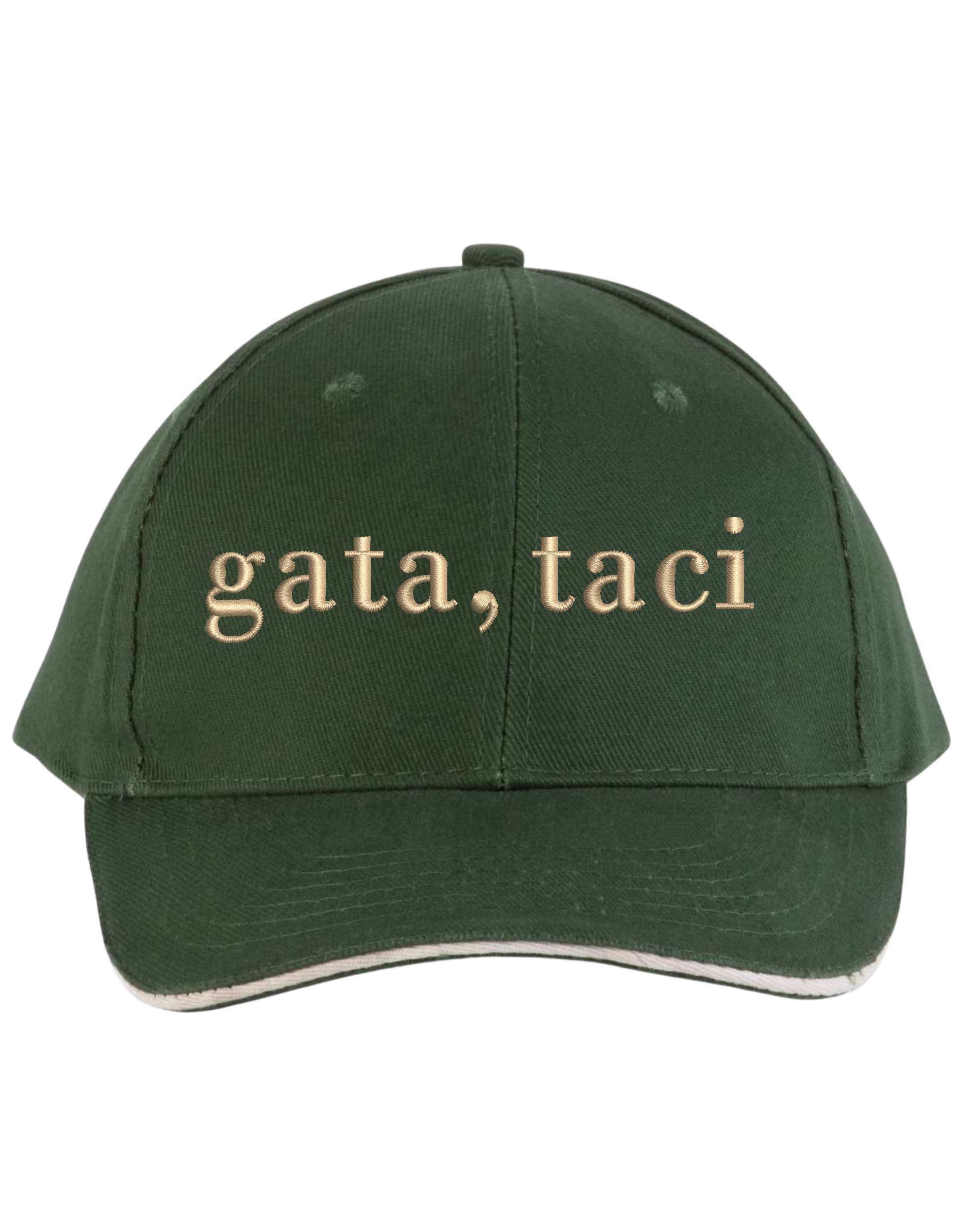 Sapca unisex Gata, taci brodata - Thread Muse