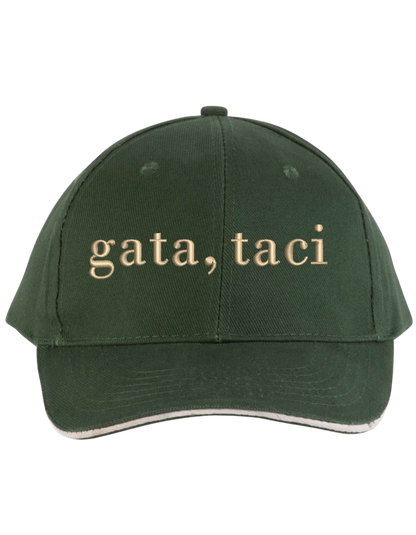 Sapca unisex Gata, taci brodata - Thread Muse