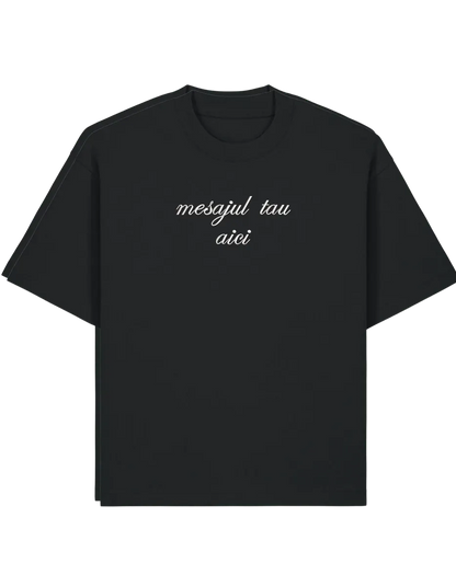 Tricou personalizat font cursiv - Thread Muse