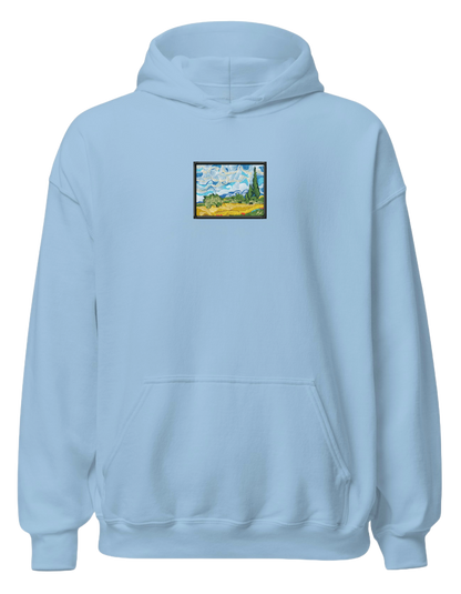 Wheat field with cypresses Van Gogh hoodie Picturi - Thread Muse