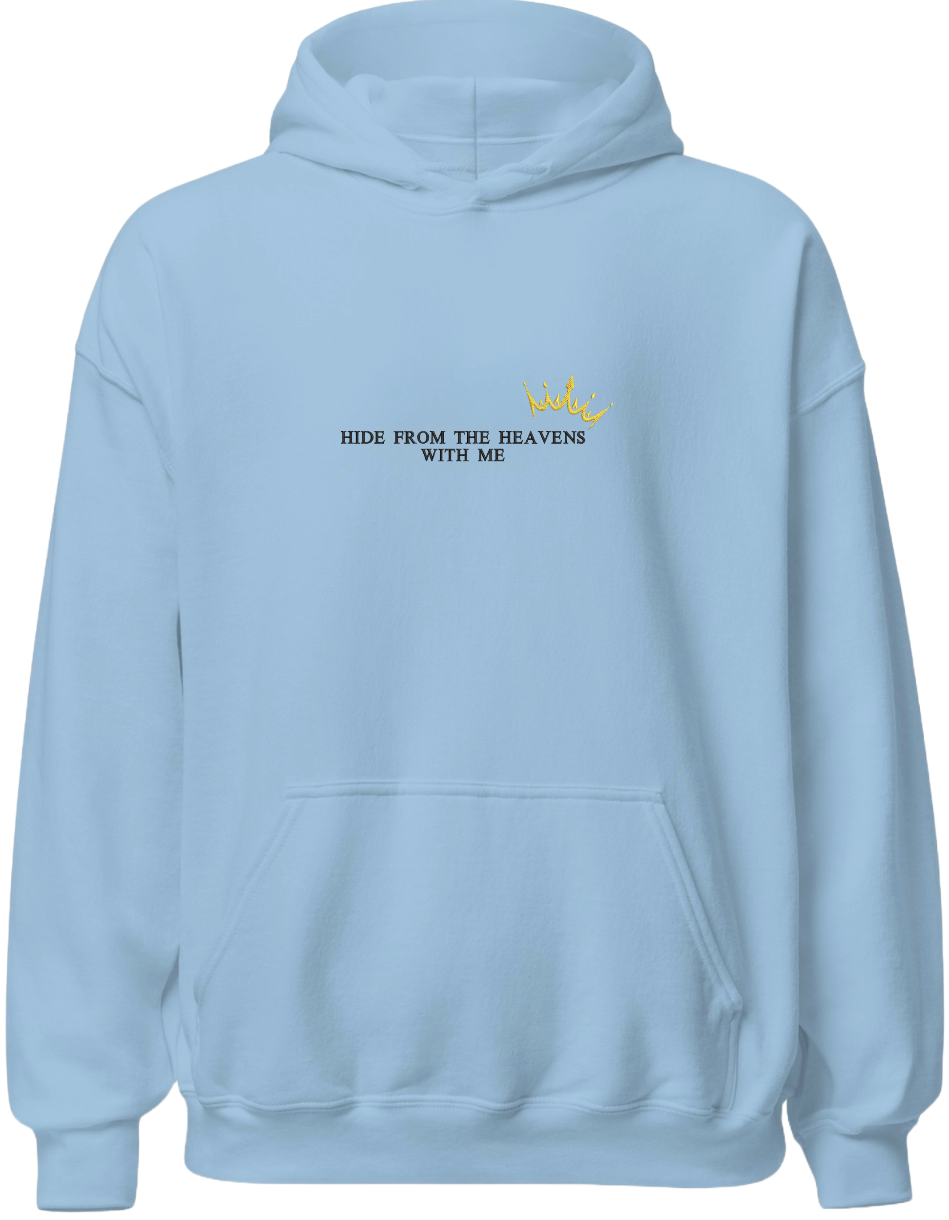 Hide from the heavens hoodie Bridgerton - Thread Muse
