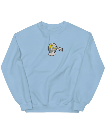 Spongebob statue sweatshirt Sculpturi - Thread Muse