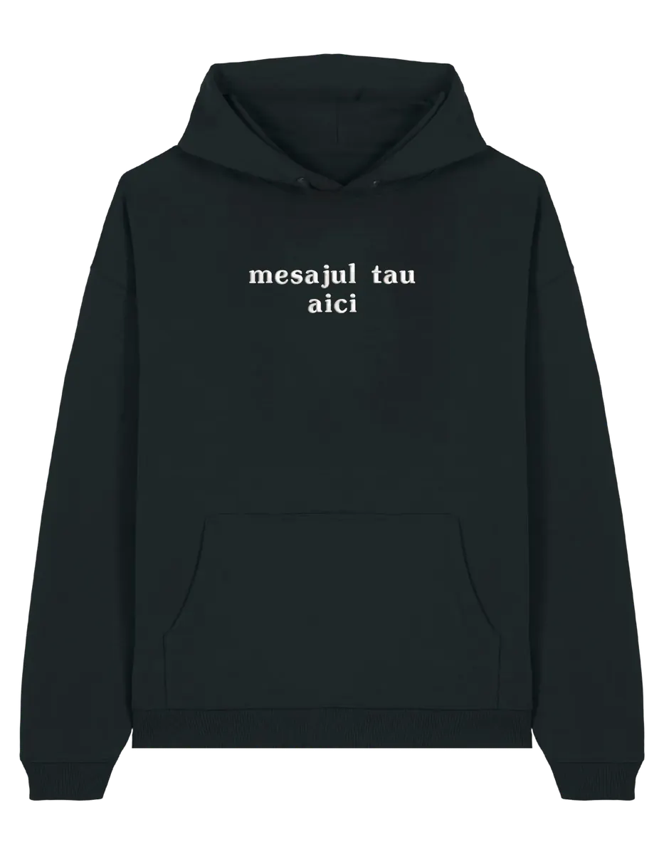 Hanorac personalizat font basic - Thread Muse