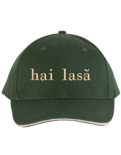 Sapca unisex Hai lasa brodata - Thread Muse