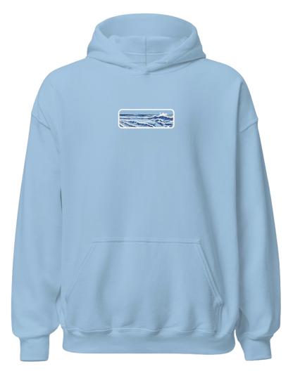 Japanese ocean waves hoodie Picturi - Thread Muse
