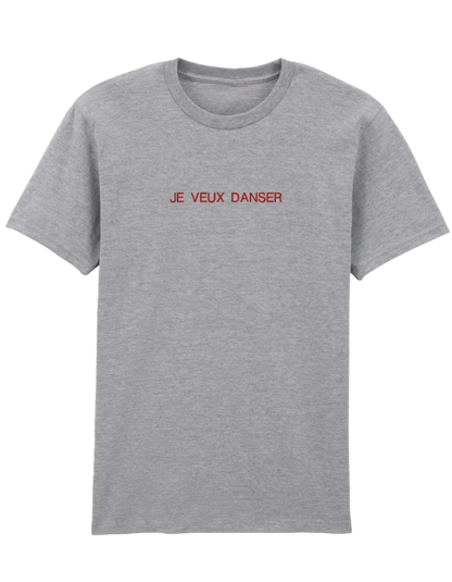 Je veux danser tricou mesaje - Thread Muse