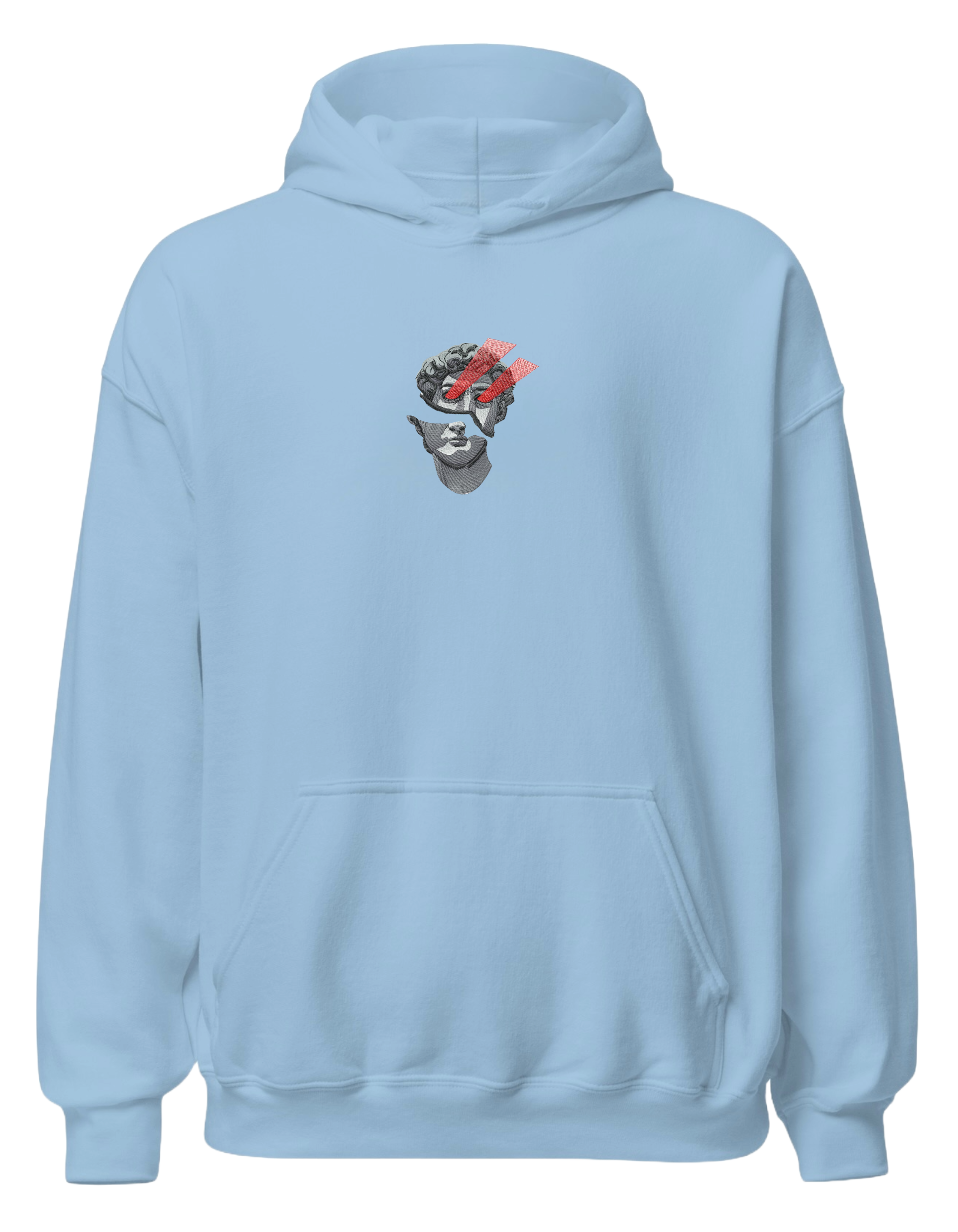 David laser eyes hoodie Sculpturi - Thread Muse