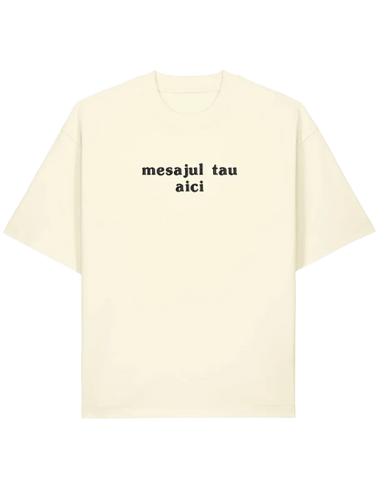 Tricou personalizat font basic - Thread Muse