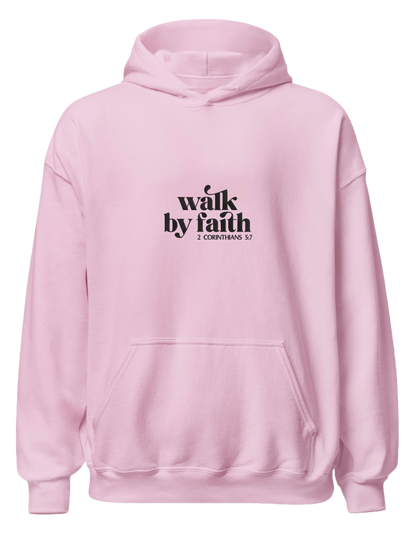 Walk by faith hoodie - Thread Muse