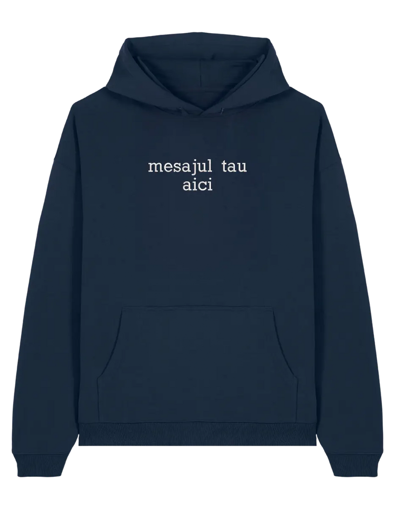 Hanorac personalizat font sherif - Thread Muse