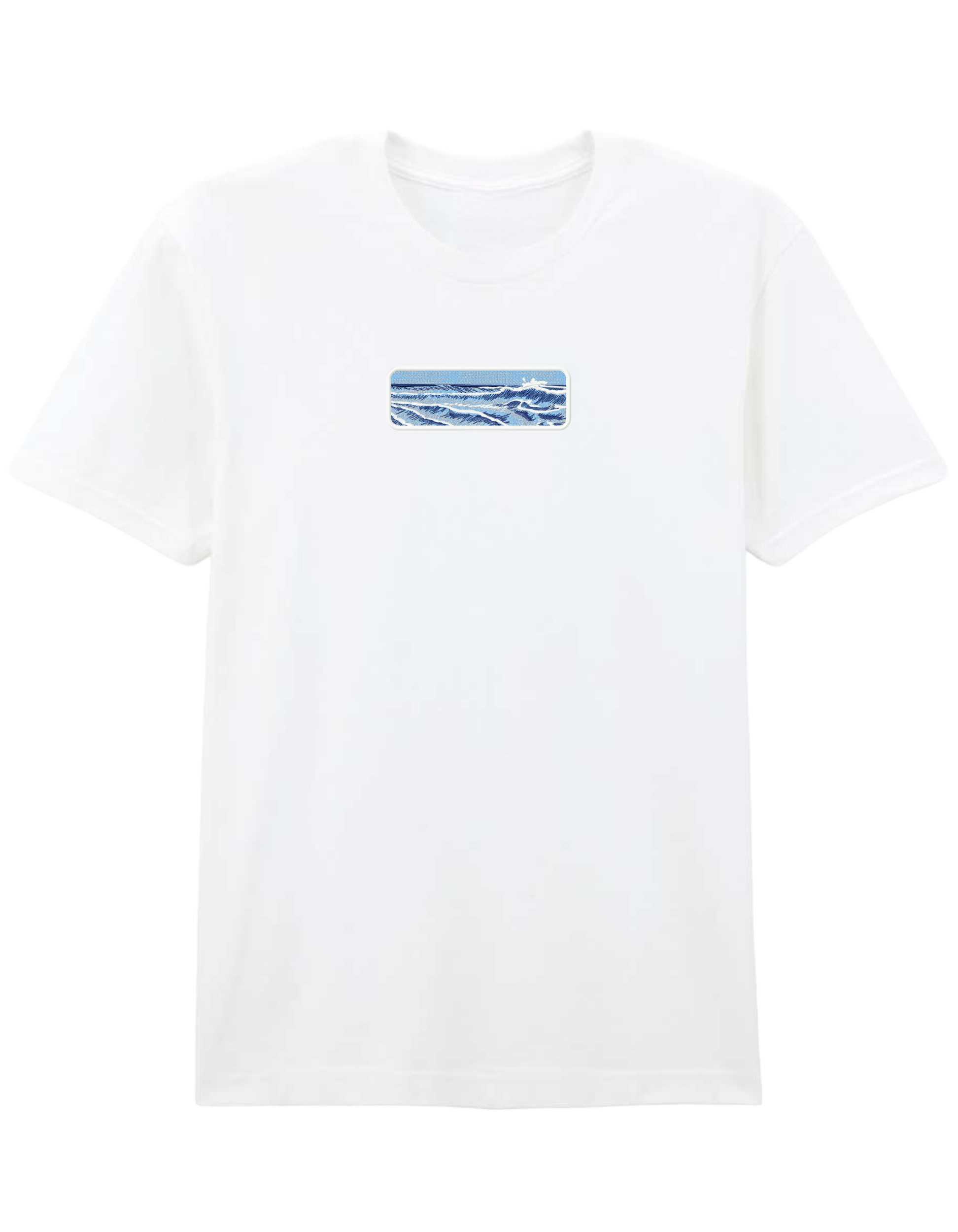 Japanese ocean waves tricou Picturi - Thread Muse