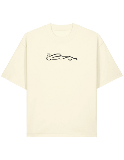 Race car outline tricou F1