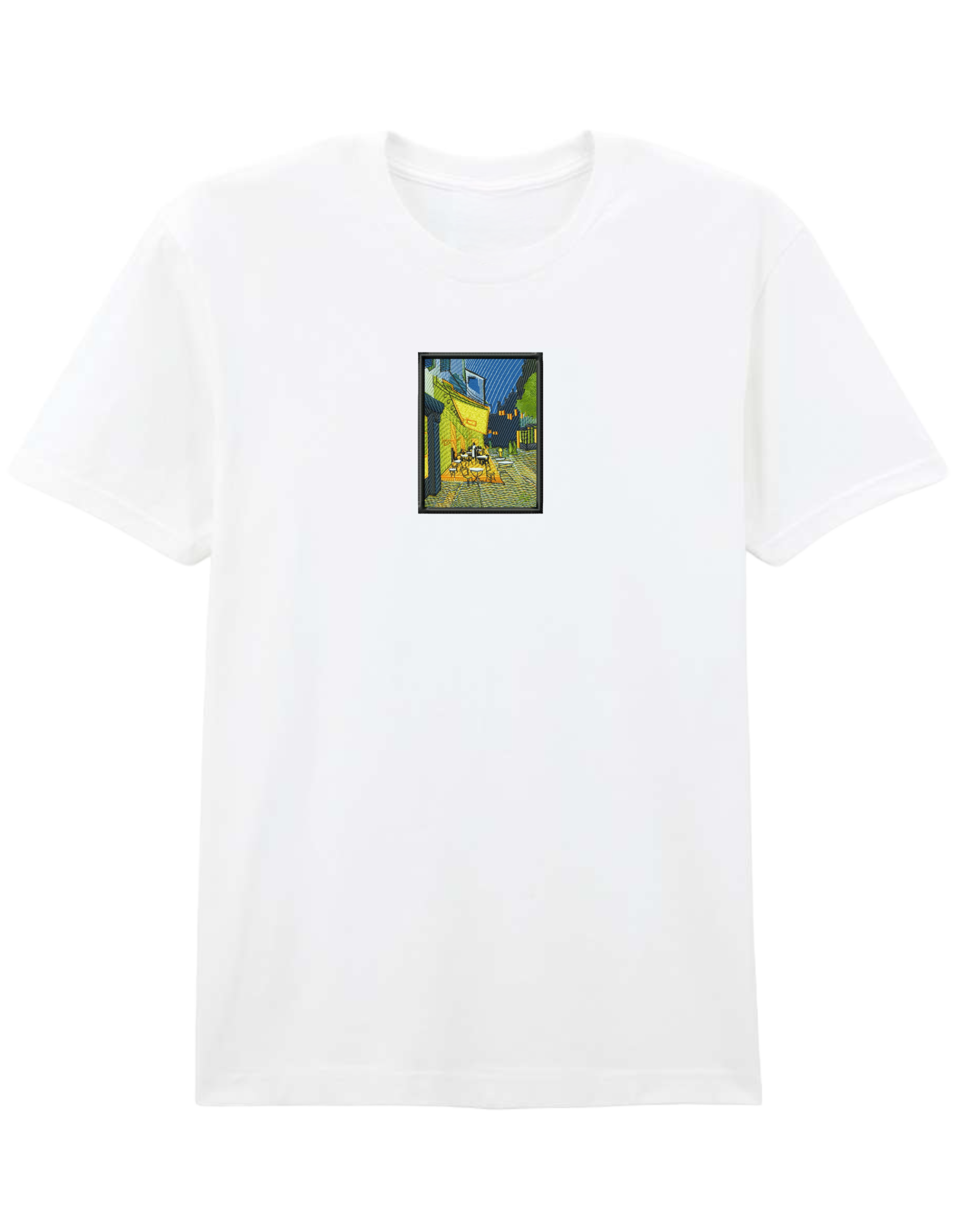 Cafe terrace at night Van Gogh tricou Picturi - Thread Muse