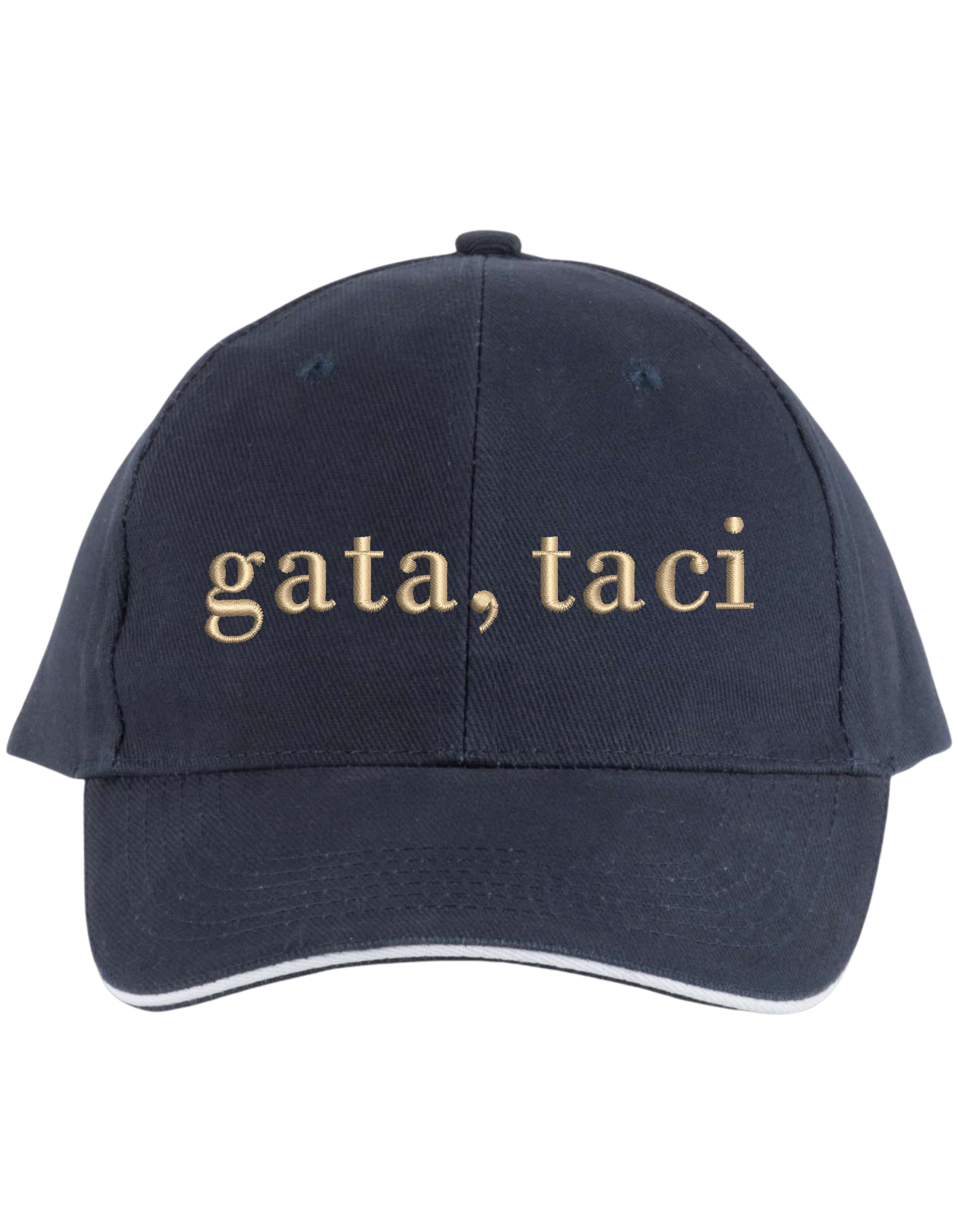 Sapca unisex Gata, taci brodata - Thread Muse