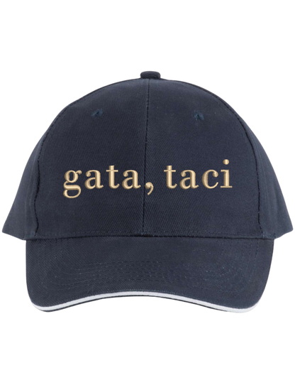 Sapca unisex Gata, taci brodata - Thread Muse