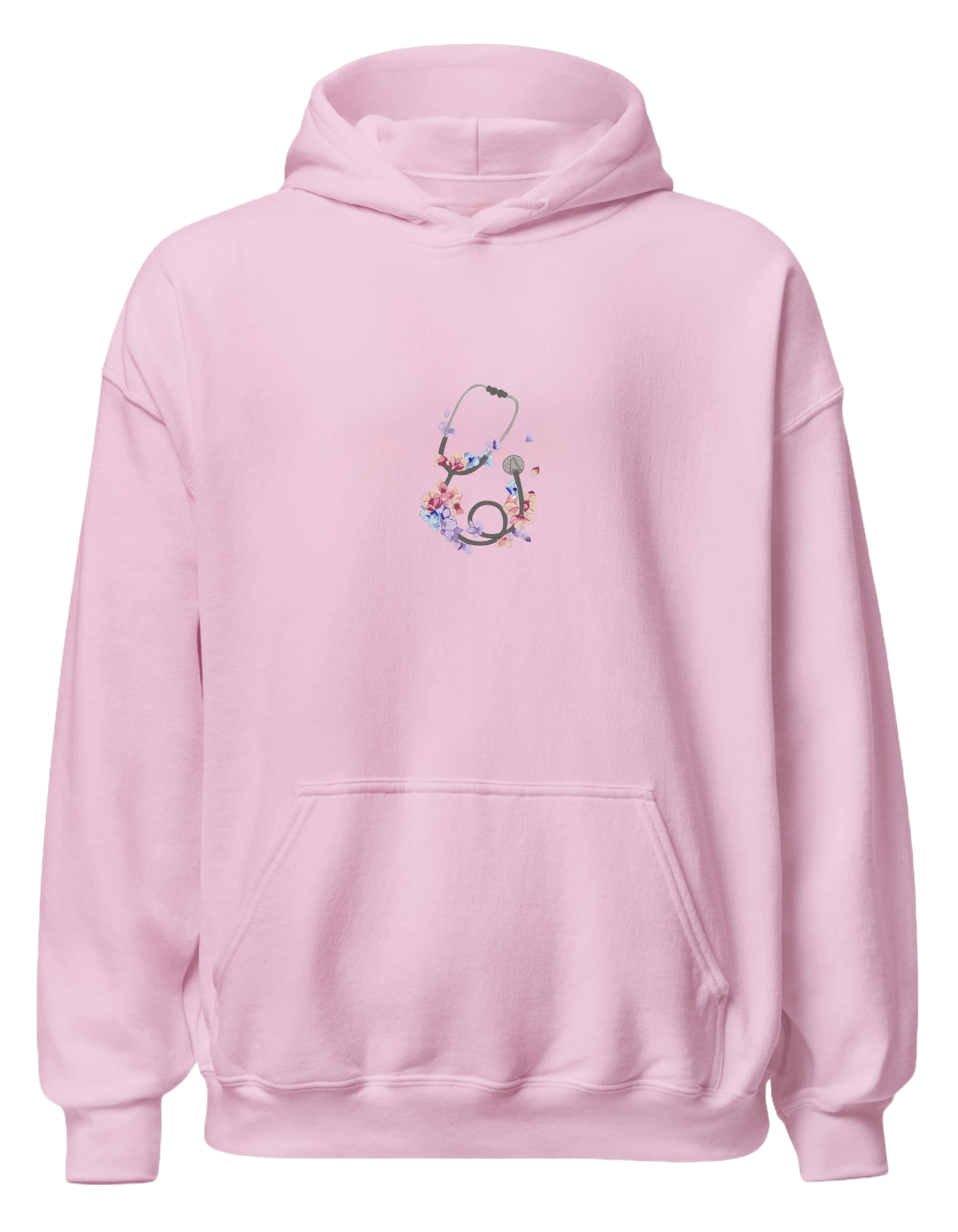 Stetoscop floral hoodie - Thread Muse