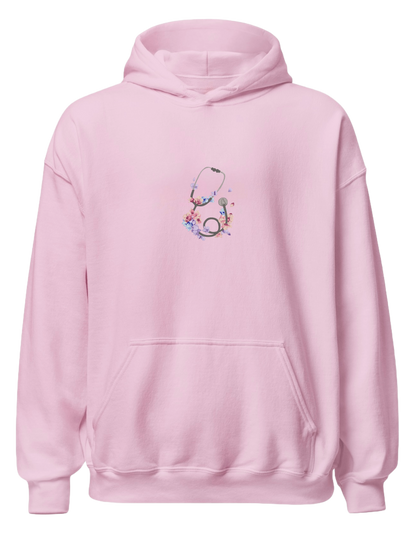 Stetoscop floral hoodie - Thread Muse
