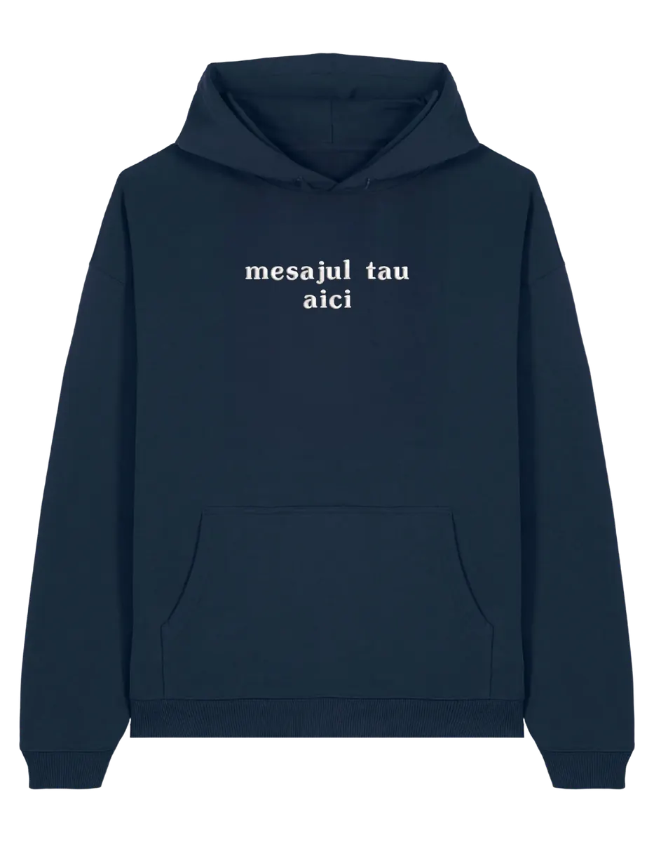 Hanorac personalizat font basic - Thread Muse