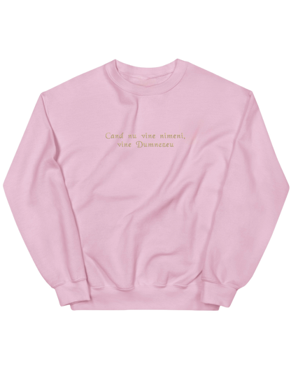 Dumnezeu sweatshirt - Thread Muse