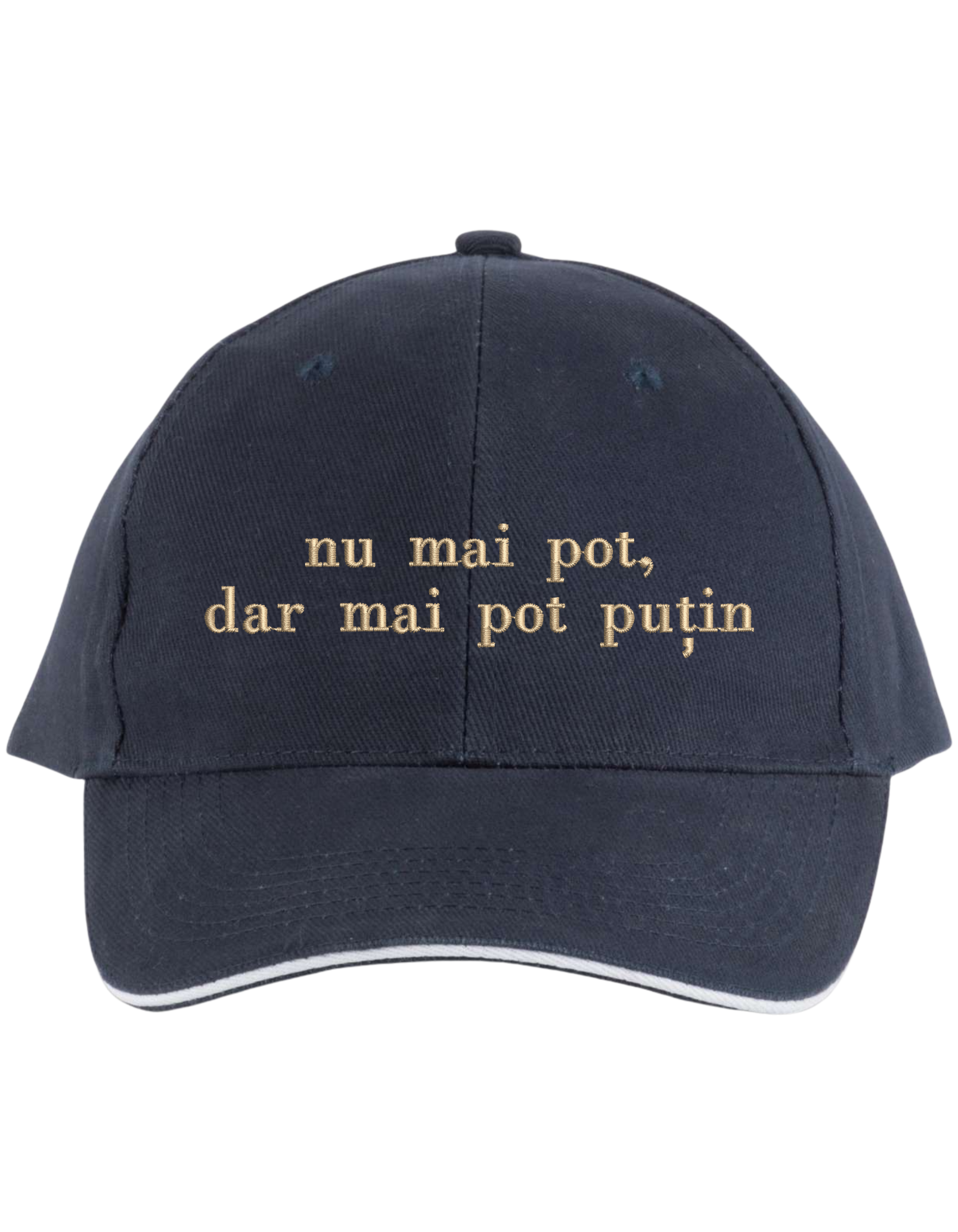 Sapca unisex Mai pot putin brodata - Thread Muse