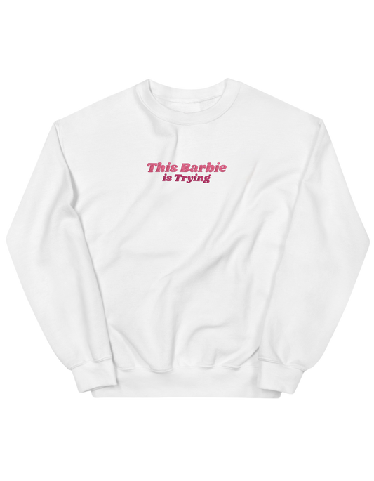 This Barbie sweatshirt Girly - Thread Muse