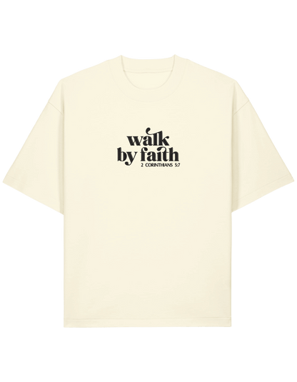 Walk by faith tricou