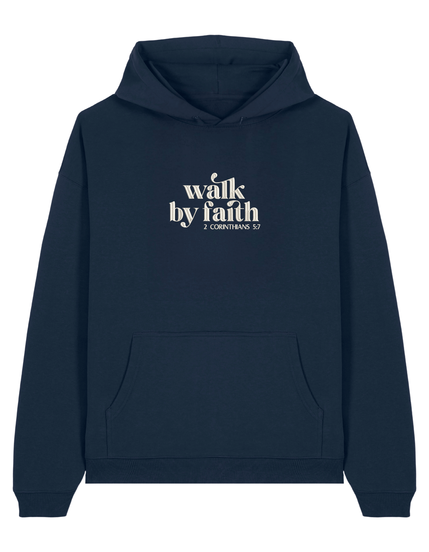 Walk by faith hoodie
