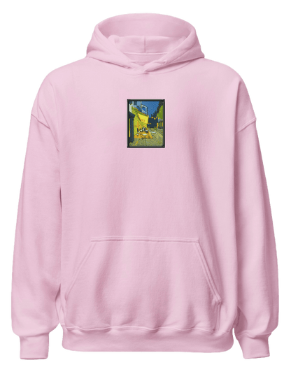 Cafe terrace at night Van Gogh hoodie Picturi - Thread Muse