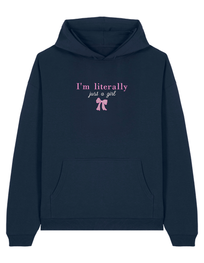 Just a girl hoodie Girly