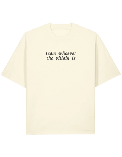 Team villain tricou bookish