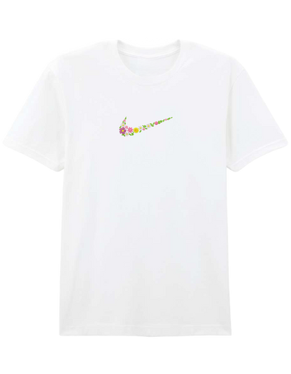 Floral swoosh tricou Sneakers - Thread Muse