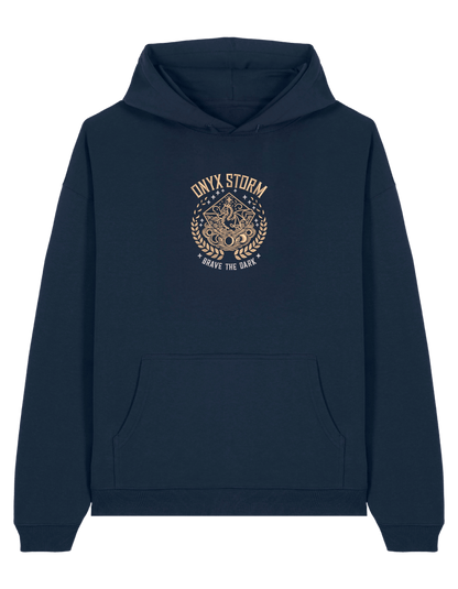 Onyx storm oversized hoodie Fourth Wing