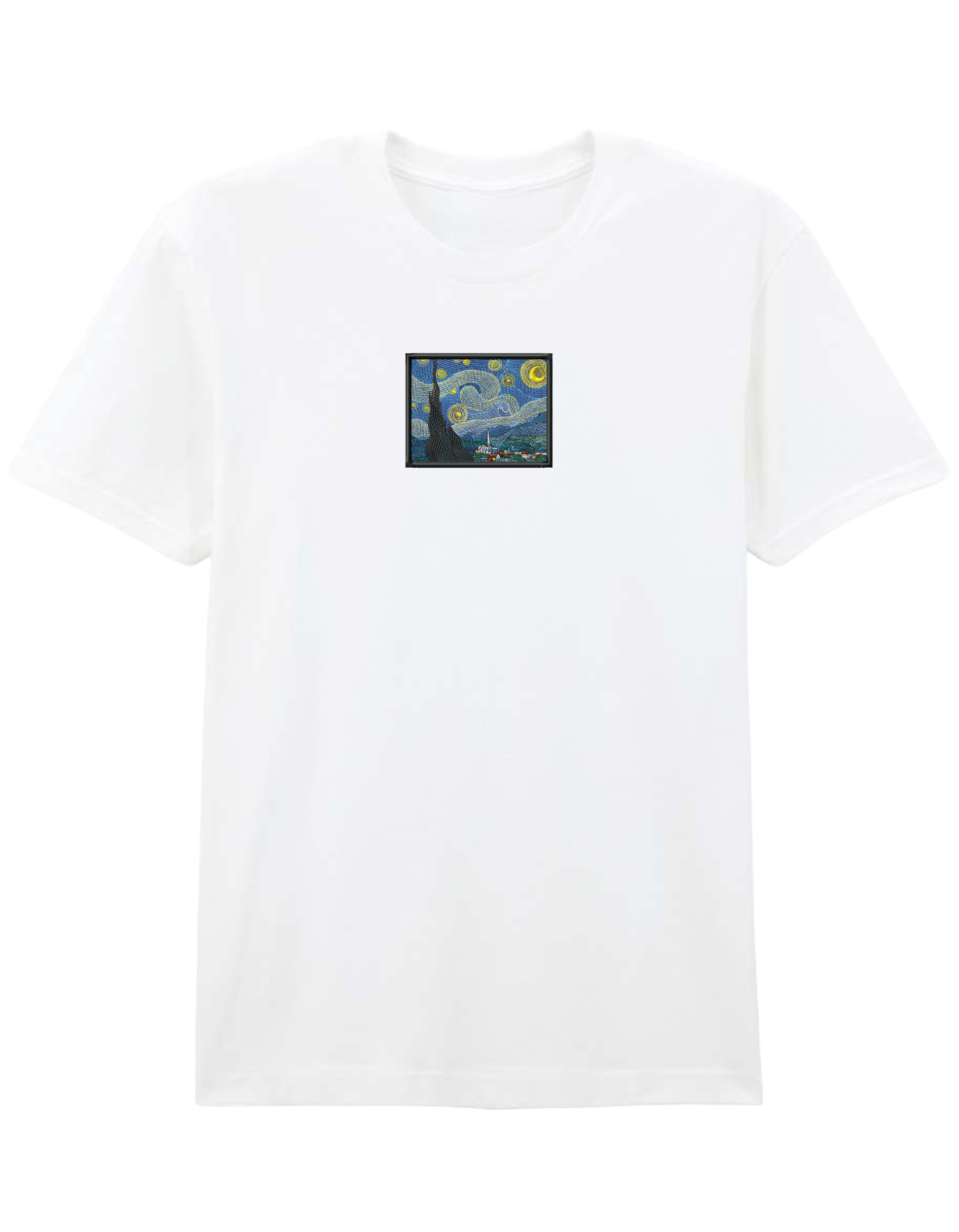 Starry night Van Gogh tricou Picturi - Thread Muse