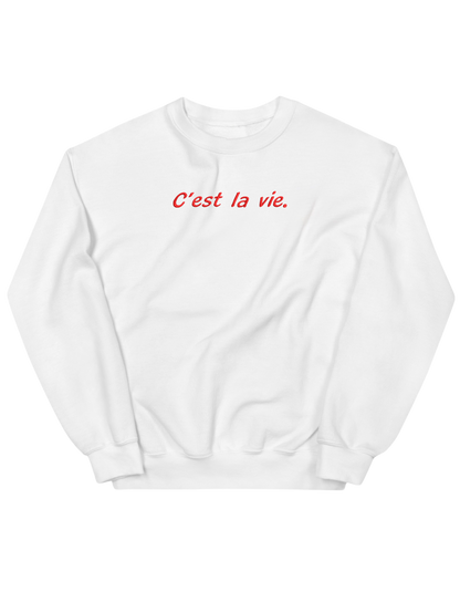 C'est la vie sweatshirt Girly - Thread Muse