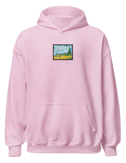 Wheat field with cypresses Van Gogh hoodie Picturi - Thread Muse