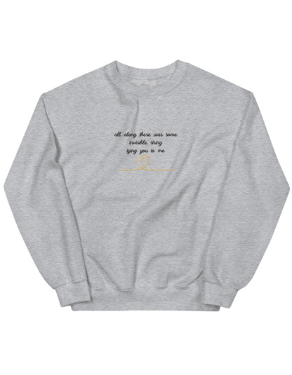 Invisible string sweatshirt Taylor Swift - Thread Muse