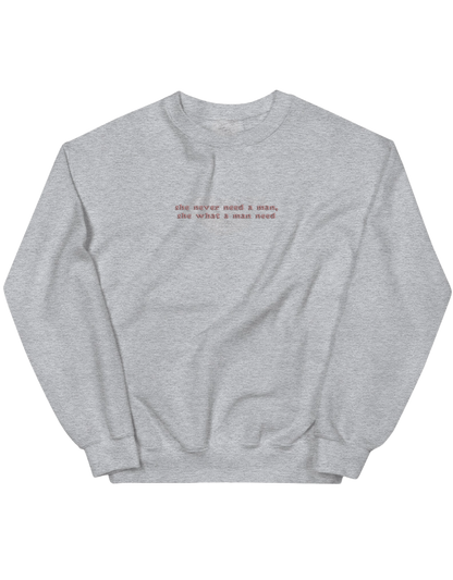 A man need sweatshirt The Weeknd - Thread Muse - Brodat - Bucuresti