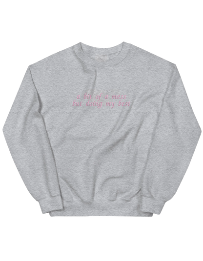A mess sweatshirt Girly - Thread Muse