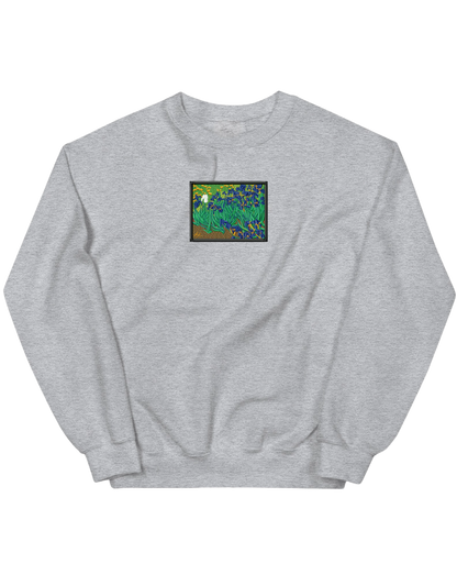 Irises Van Gogh sweatshirt Picturi - Thread Muse