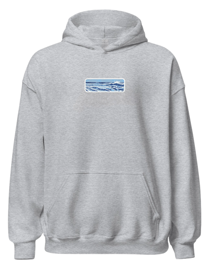 Japanese ocean waves hoodie Picturi - Thread Muse