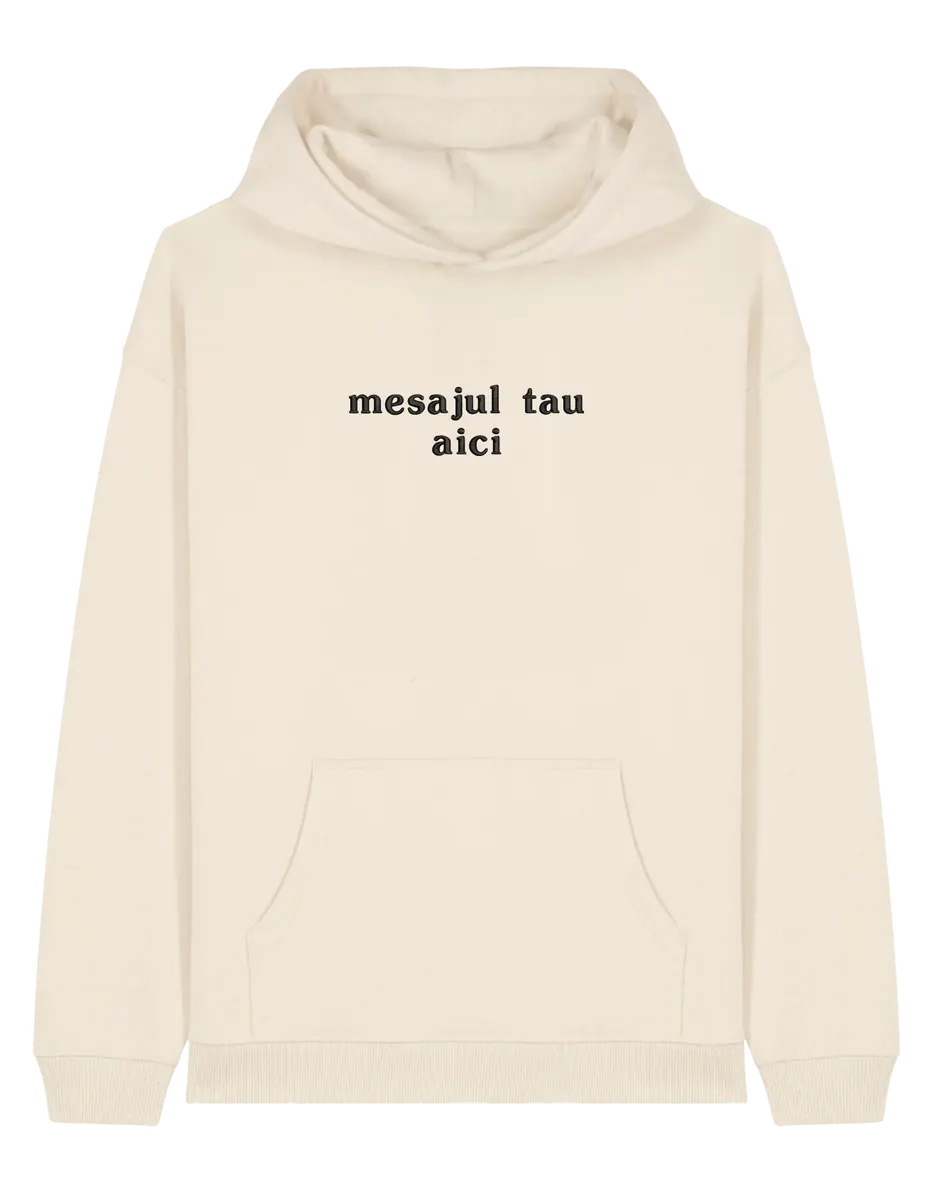 Hanorac personalizat font basic - Thread Muse