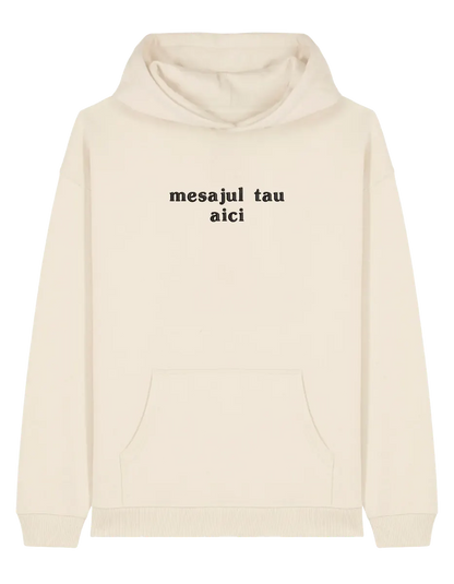 Hanorac personalizat font basic - Thread Muse