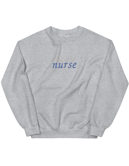 Nurse sweatshirt - Thread Muse