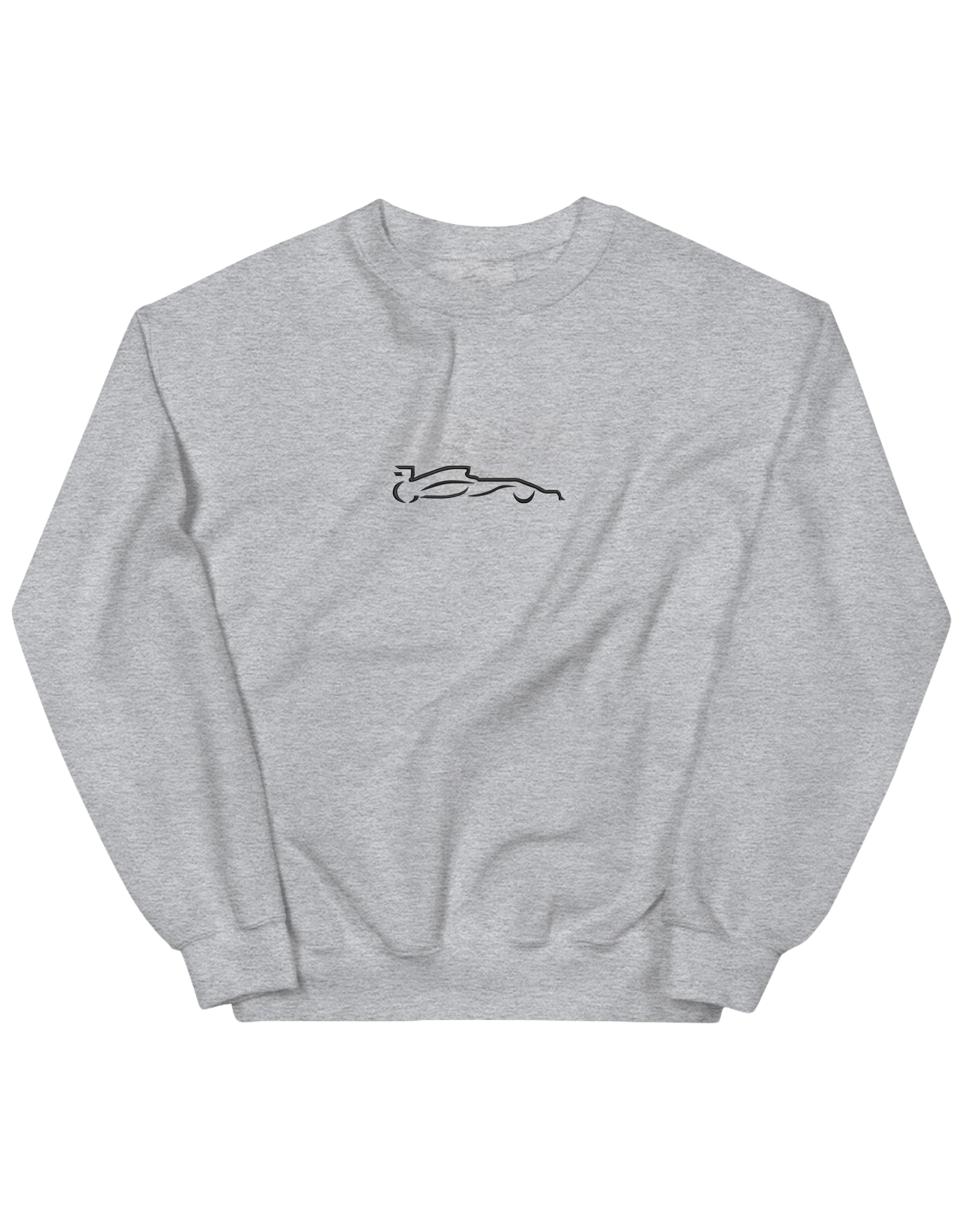 Race car outline sweatshirt F1 - Thread Muse