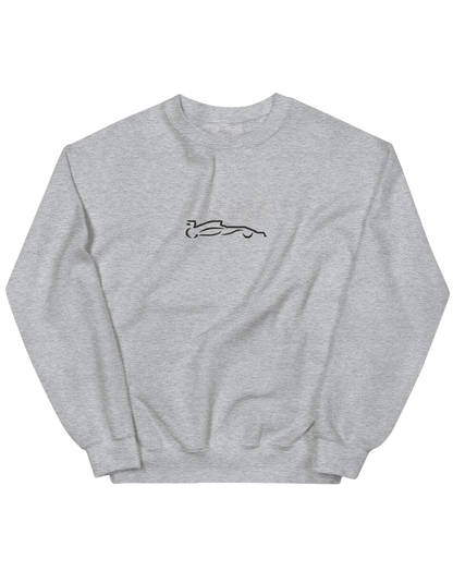 Race car outline sweatshirt F1 - Thread Muse