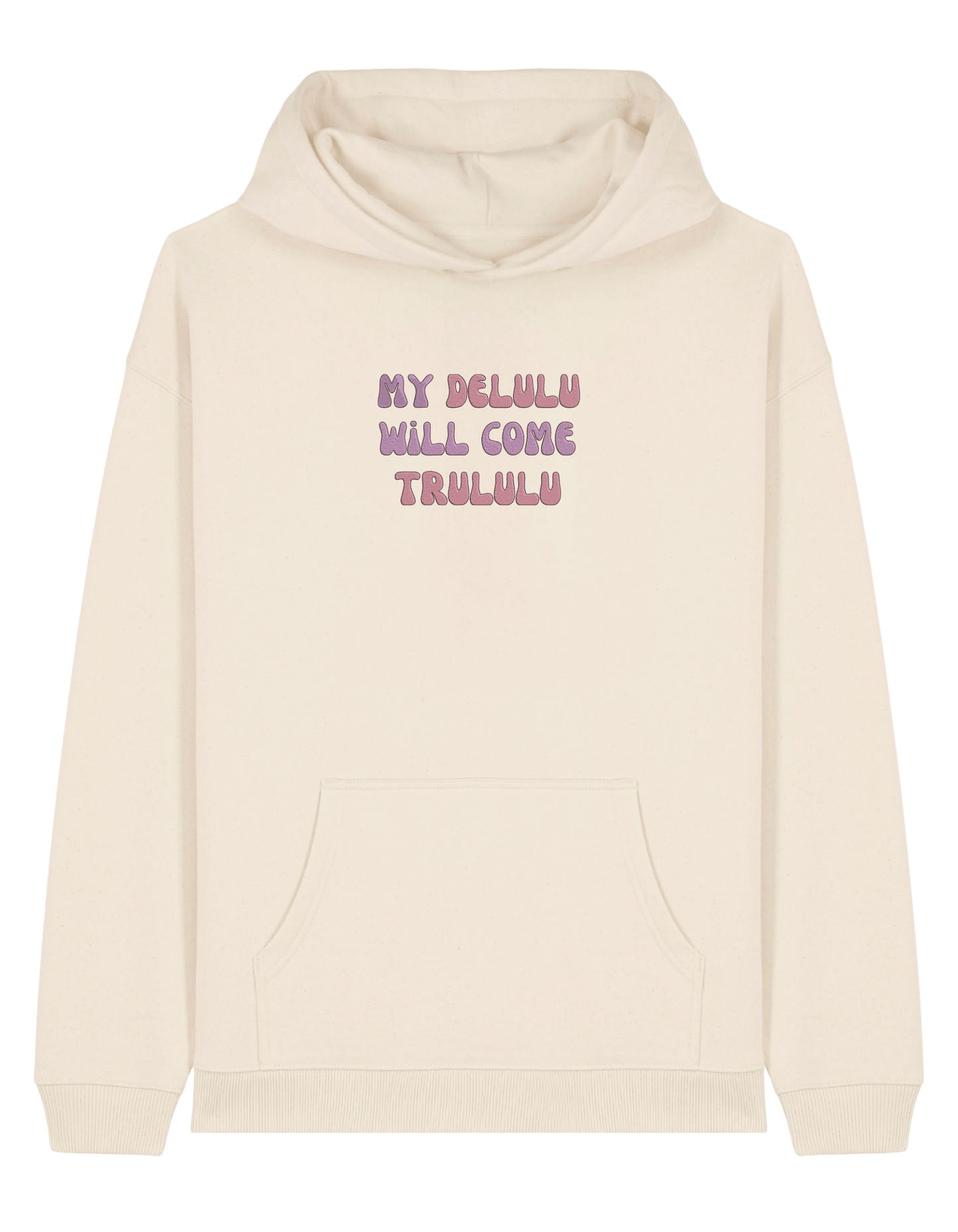 My delulu hoodie mesaje