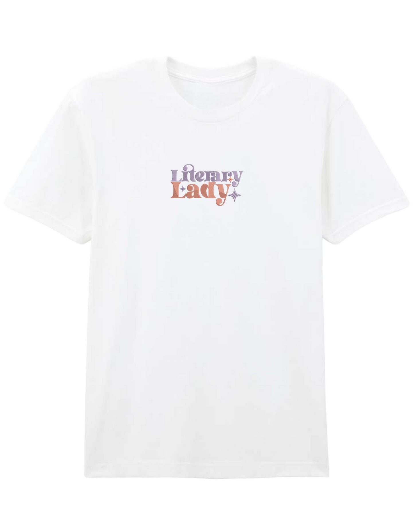 Lady tricou bookish